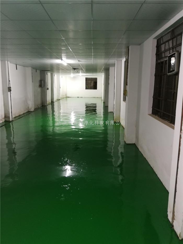 東莞市謝山橋工（gōng）地施（shī）工環氧樹脂薄塗地坪