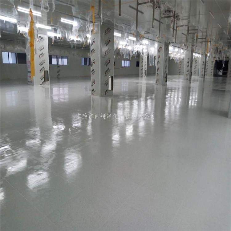 惠州潔淨車間（jiān）施工PVC防靜電地板工程